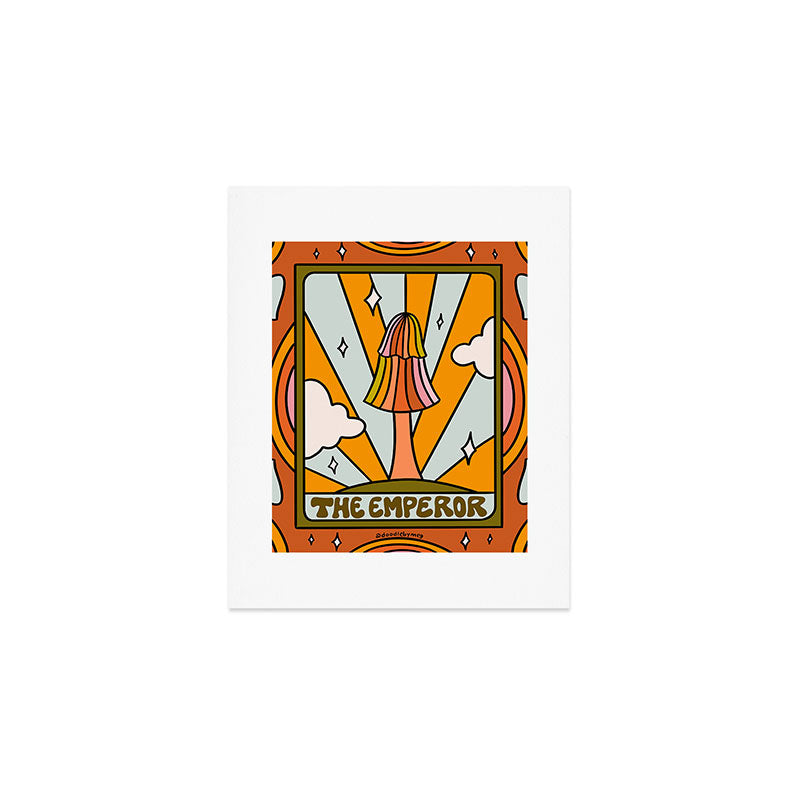 3. The Emperor Mushroom Art Print Gallery Image 1