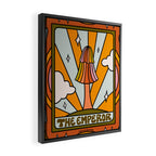 3. The Emperor Mushroom Framed Canvas Print Gallery Image 2