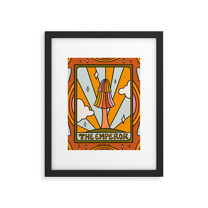 3. The Emperor Mushroom Framed Art Print Gallery Image 1