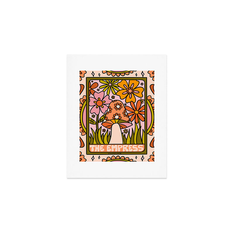 4. The Empress Mushroom Art Print Gallery Image 1