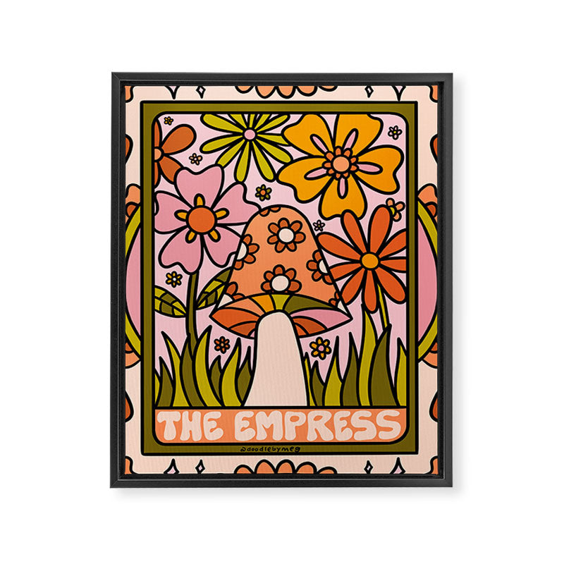4. The Empress Mushroom Framed Canvas Print Gallery Image 8