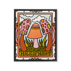 5. The Hierophant Mushroom Framed Canvas Print Gallery Image 8