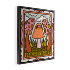 5. The Hierophant Mushroom Framed Canvas Print Gallery Image 2