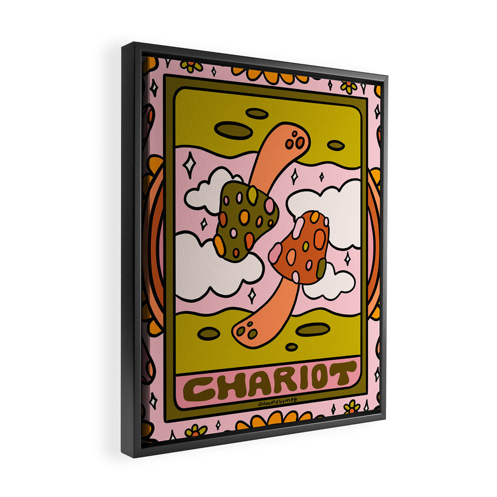 7. Chariot Mushroom Framed Canvas Print Gallery Image 2