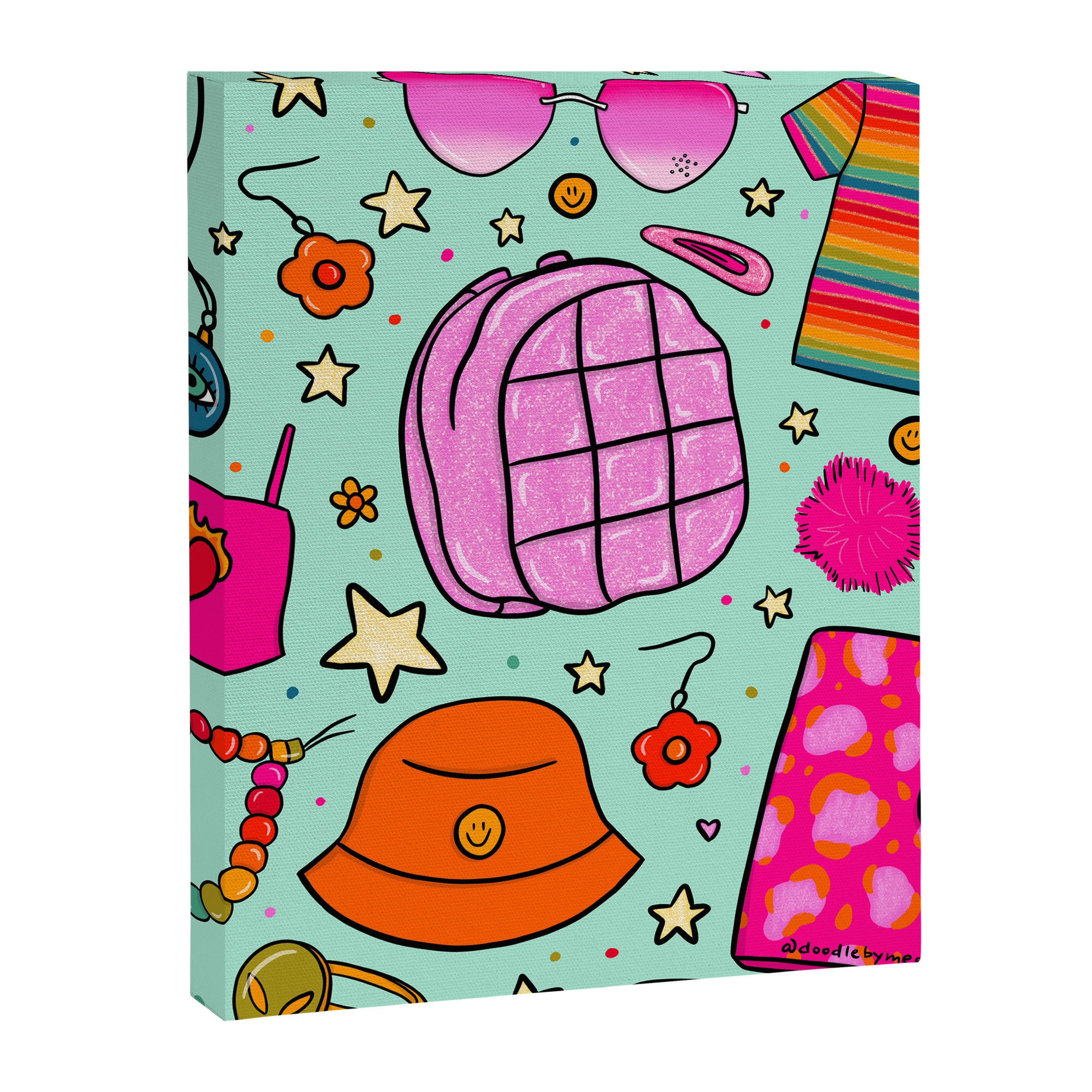 90's Things Print Canvas Print Gallery Image 8