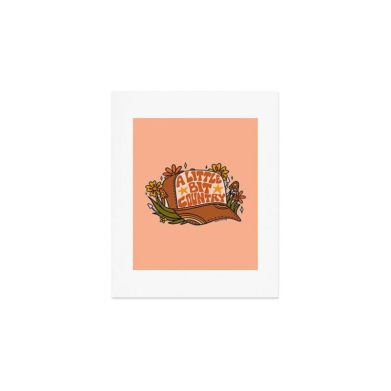 A Little Bit Country Art Print Gallery Image 1