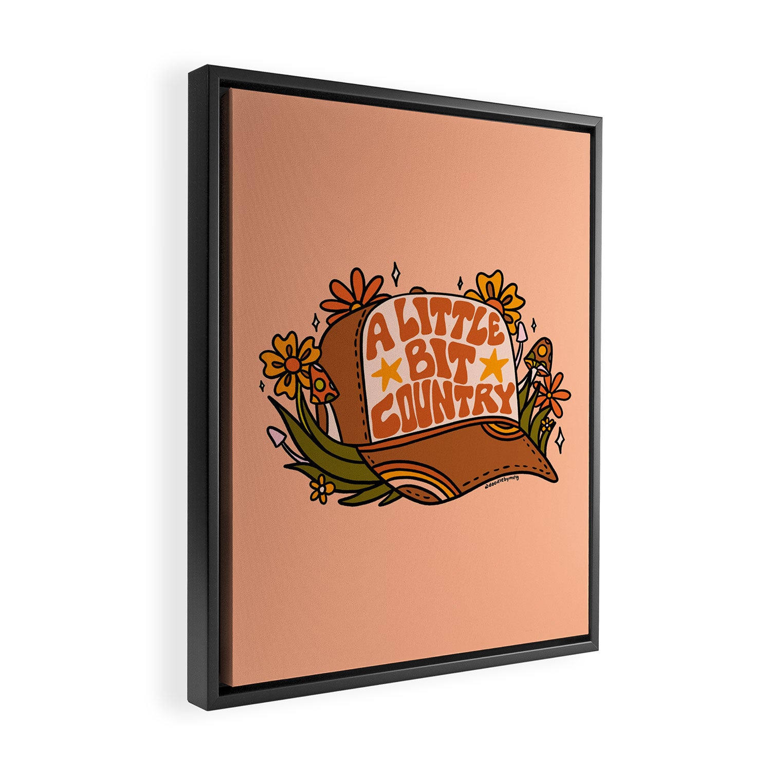 A Little Bit Country Framed Canvas Print Gallery Image 2