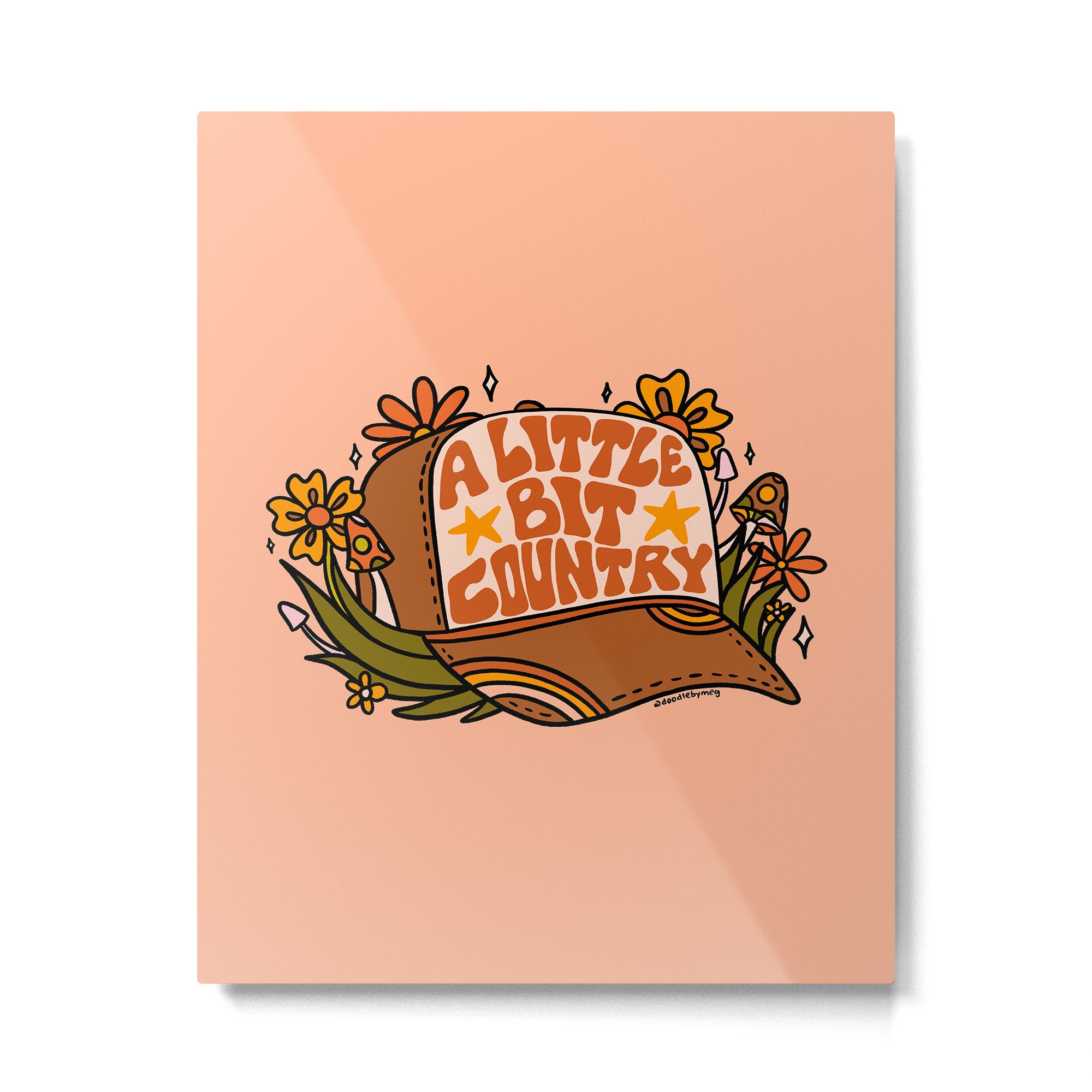 A Little Bit Country Metal Print Gallery Image 6