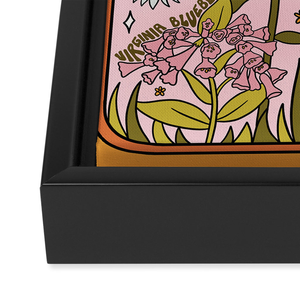 Alabama Wildflowers Framed Canvas Print Gallery Image 3