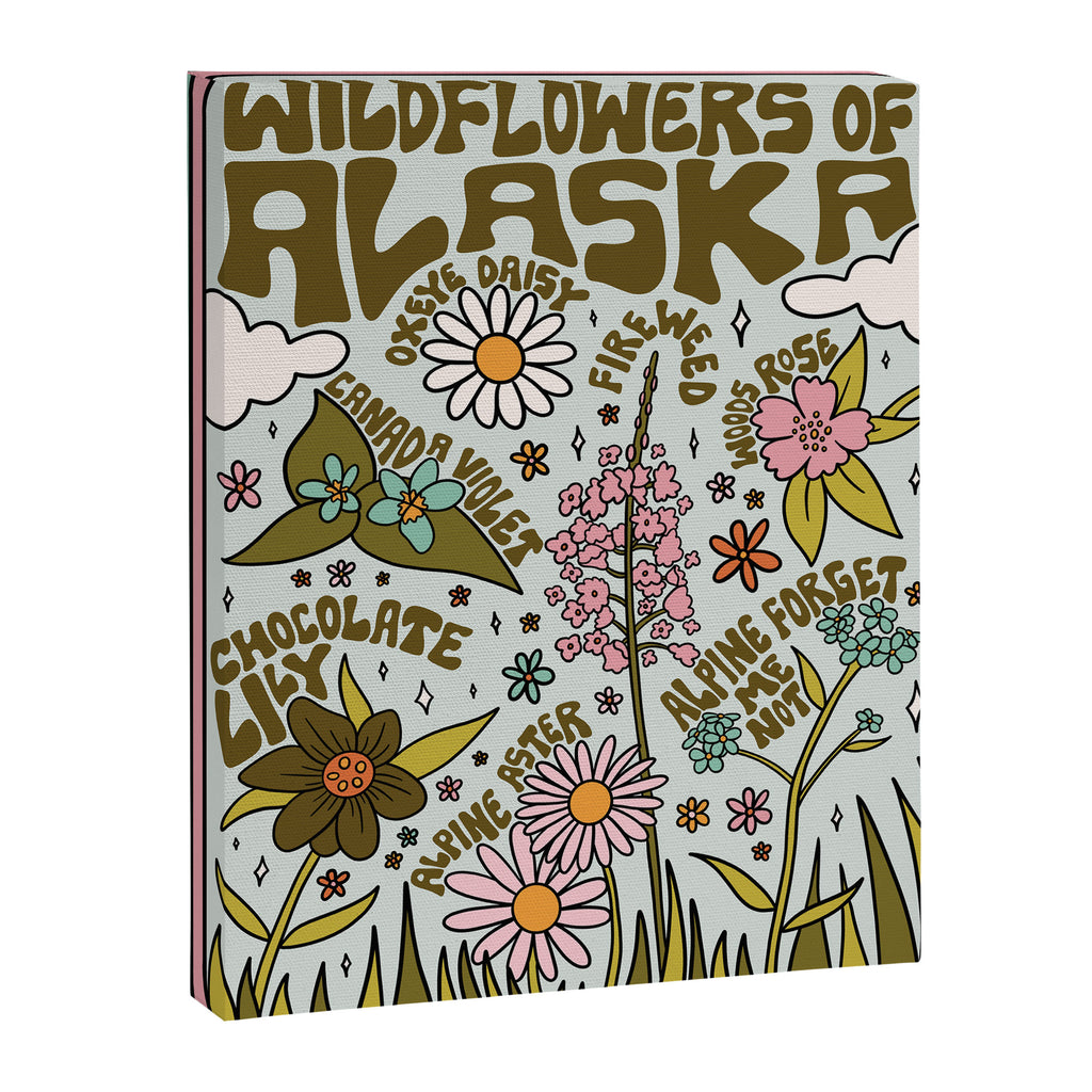 Alaska Wildflowers Canvas Print Gallery Image 8