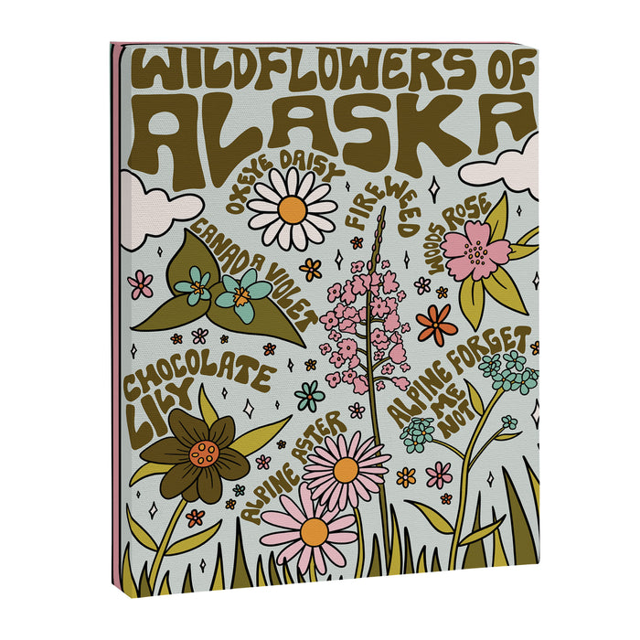 Alaska Wildflowers Canvas Print Gallery Image 1