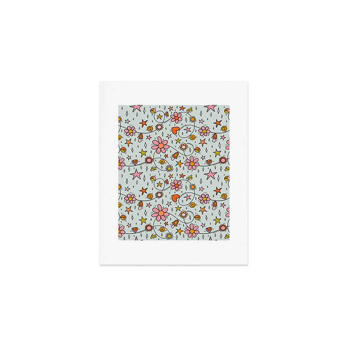 Alternative Christmas Lights Print Art Print Gallery Image 1