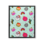Alternative Ornaments Framed Canvas Print Gallery Image 8