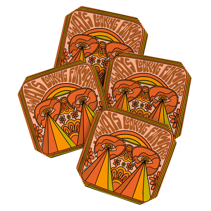 Always Looking Forward Coaster Gallery Image 1
