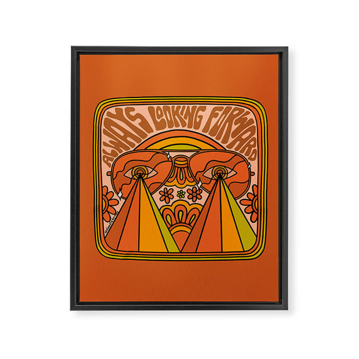 Always Looking Forward Framed Canvas Print Gallery Image 1