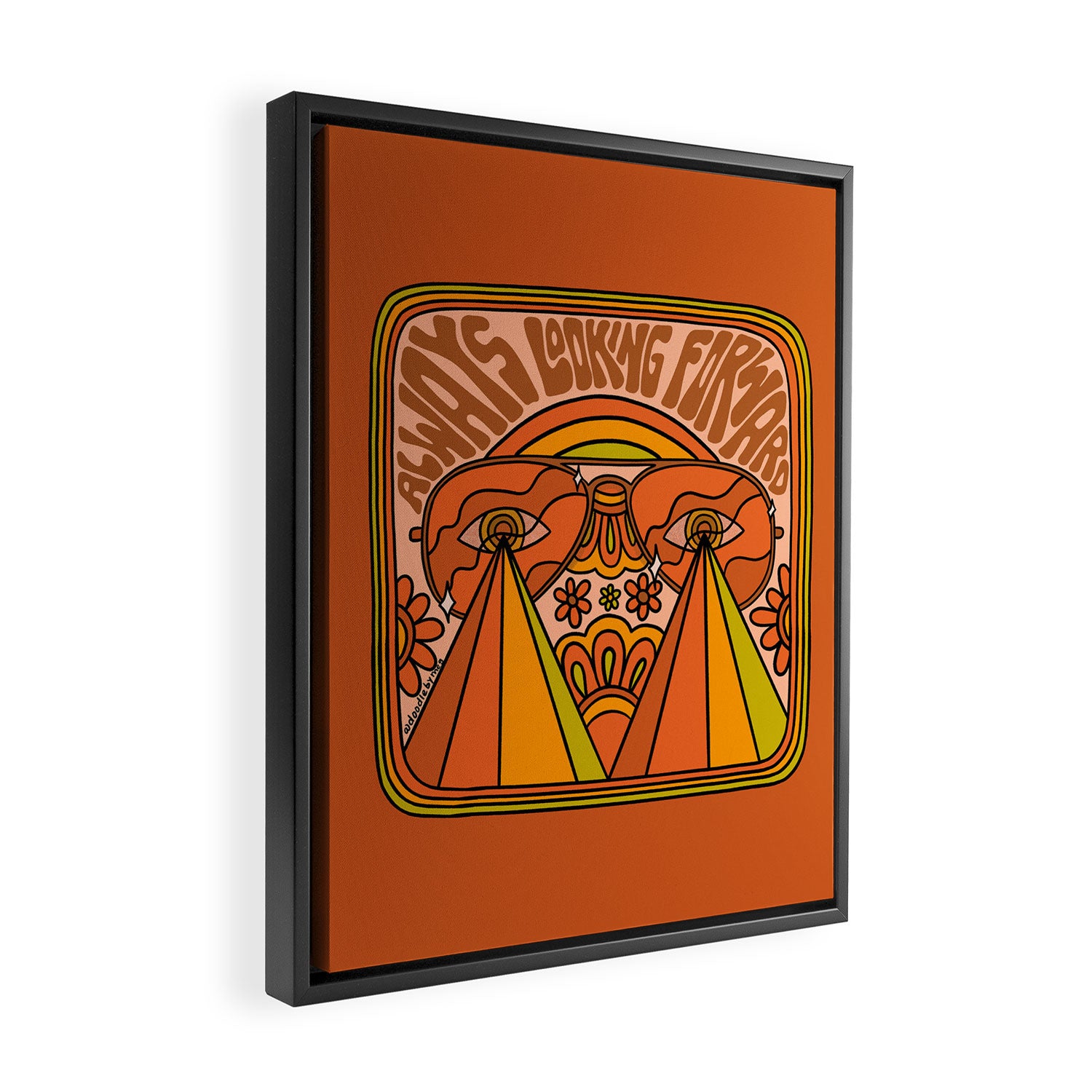 Always Looking Forward Framed Canvas Print Gallery Image 2