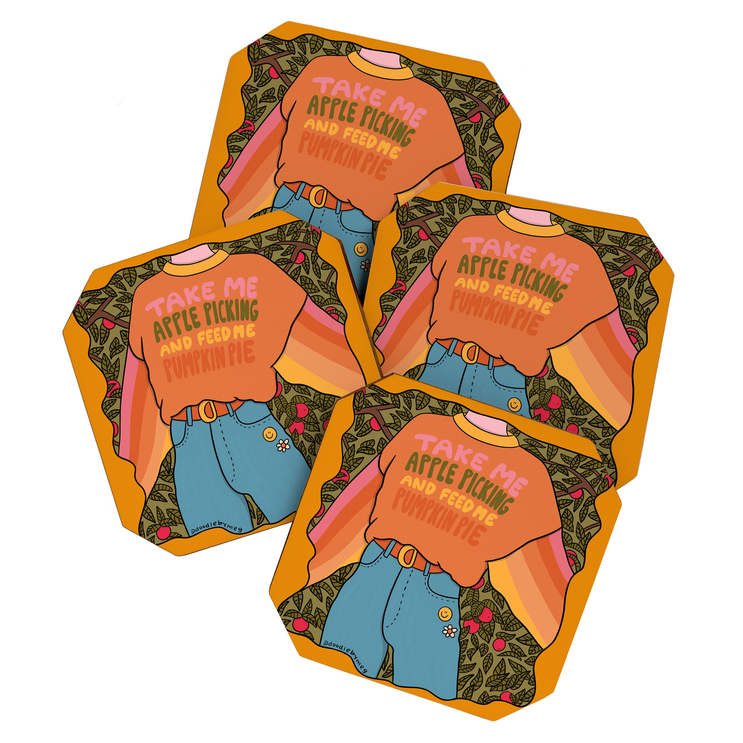 Apple Picking Coaster Gallery Image 1