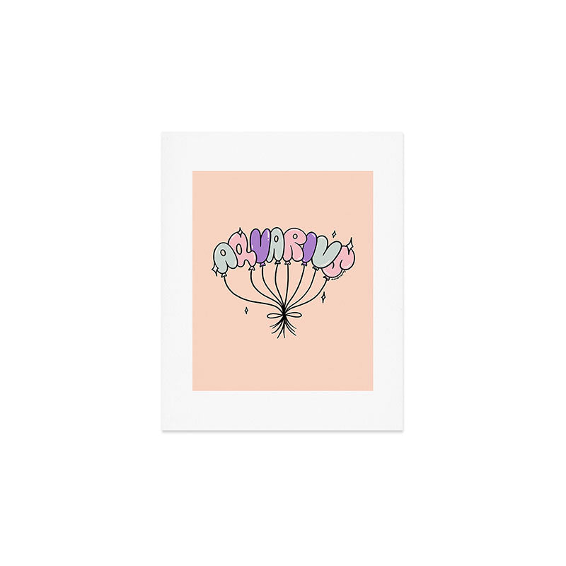 Aquarius Balloons Art Print Gallery Image 1