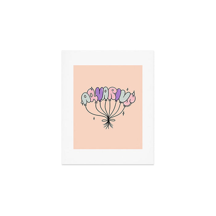 Aquarius Balloons Art Print Gallery Image 1