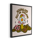 Aquarius Caterpillar Framed Canvas Print Gallery Image 2