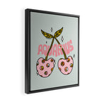 Aquarius Cherries Framed Canvas Print Gallery Image 2