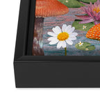 Aquarius Collage Framed Canvas Print Gallery Image 3