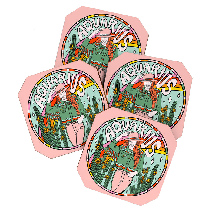 Aquarius Cowgirl Coaster Gallery Image 1