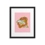 Aquarius Dolphin Framed Art Print Gallery Image 6