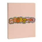 Aquarius Doodle Letters Canvas Print Gallery Image 8