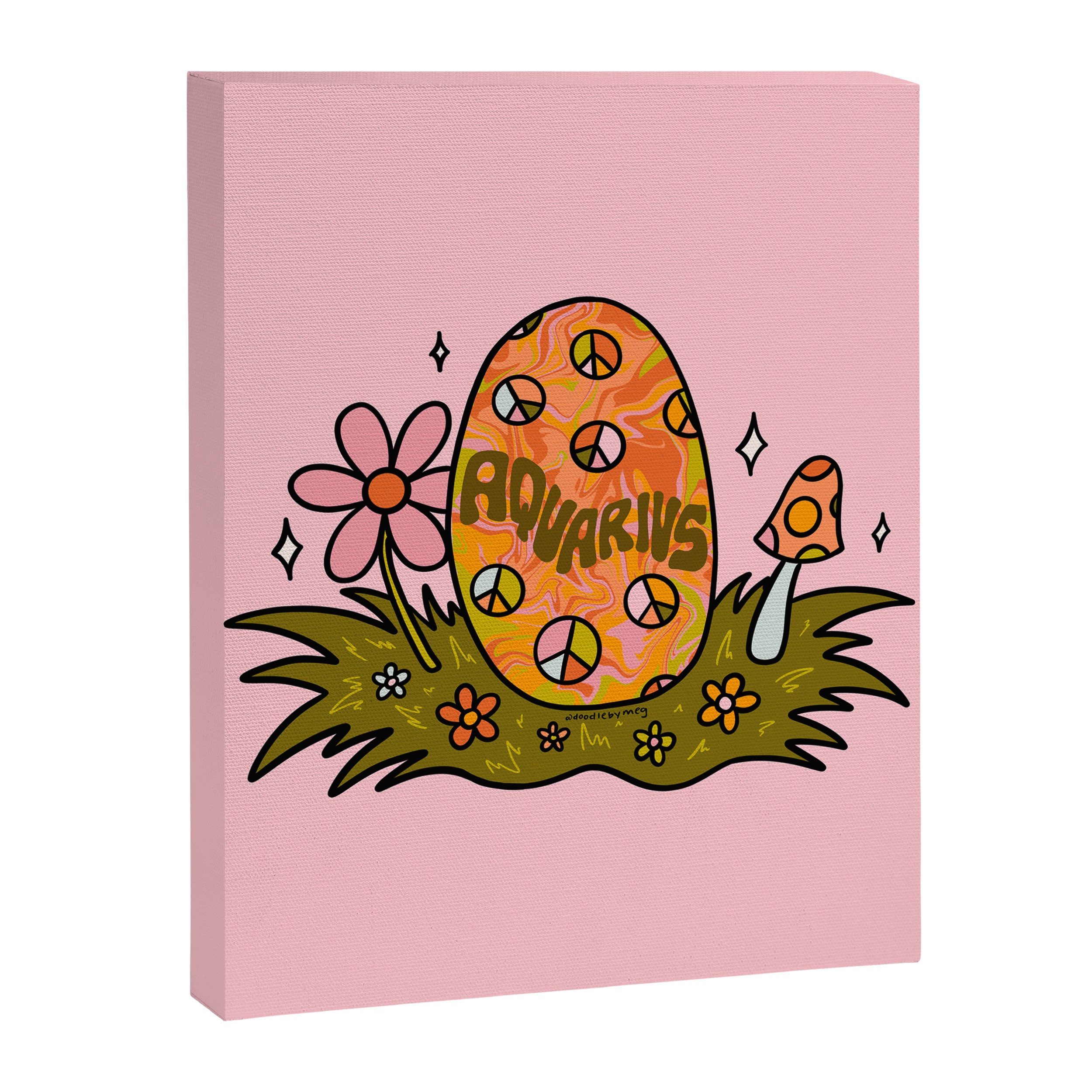 Aquarius Easter Egg Canvas Print Gallery Image 8