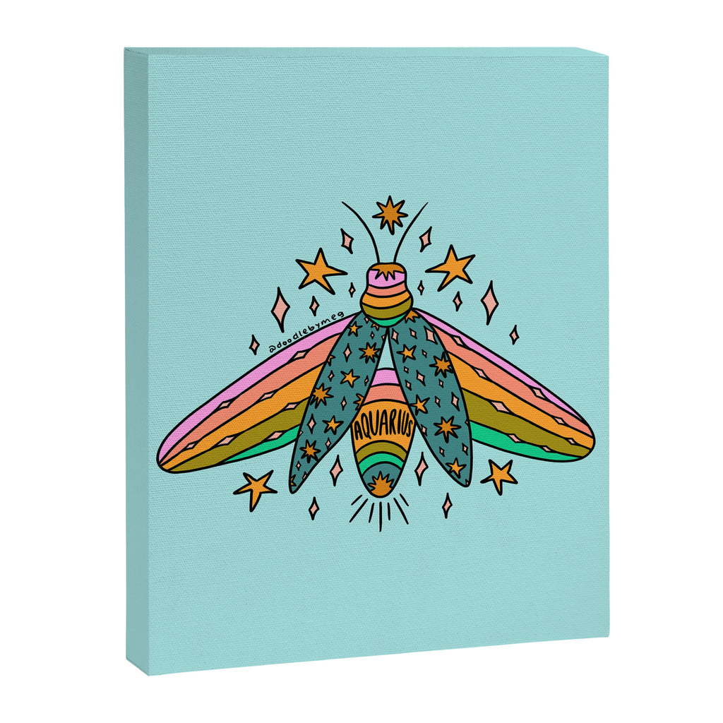 Aquarius Firefly Canvas Print Gallery Image 8