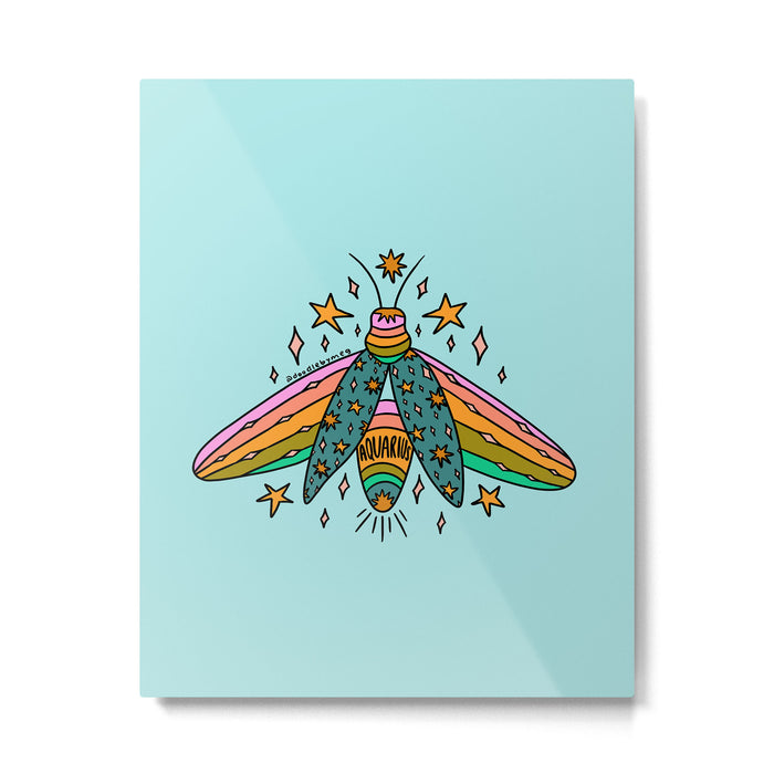 Aquarius Firefly Metal Print Gallery Image 1