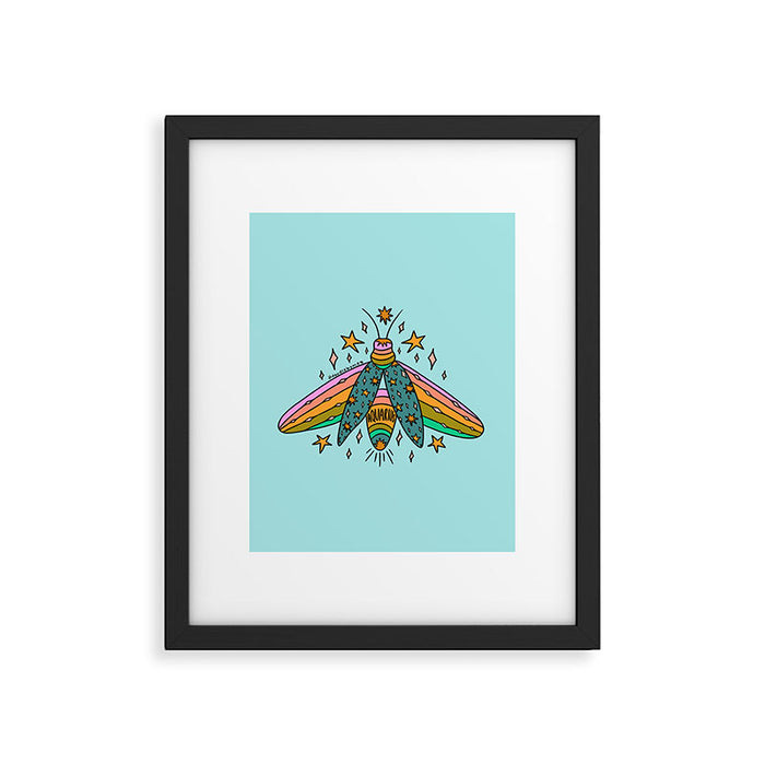 Aquarius Firefly Framed Art Print Gallery Image 1