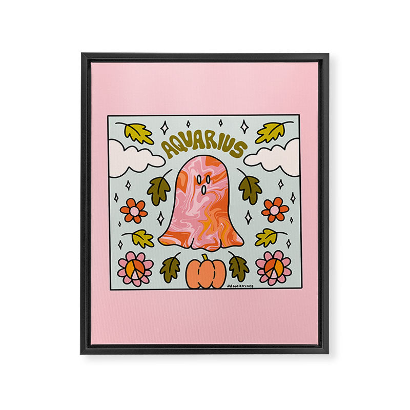 Aquarius Ghost Framed Canvas Print Gallery Image 8