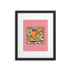 Aquarius Groovy Boot Framed Art Print Gallery Image 6
