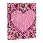 Aquarius Heart Canvas Print Gallery Image 8