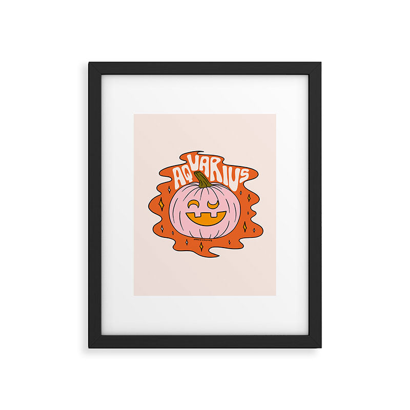 Aquarius Jack O Lantern Framed Art Print Gallery Image 6