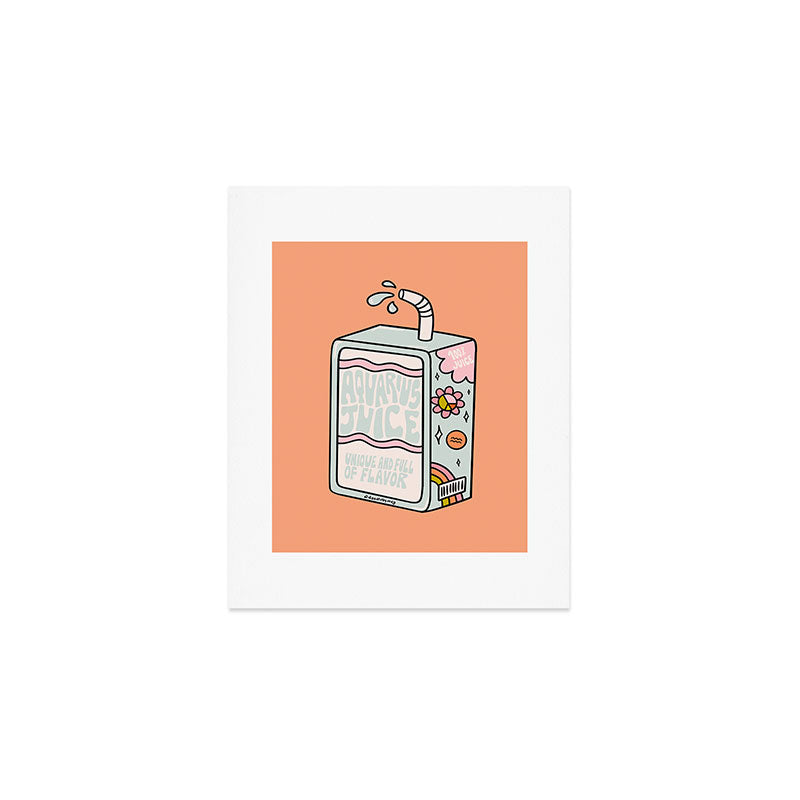 Aquarius Juice Box Art Print Gallery Image 1