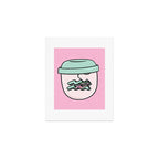 Aquarius Keychain Art Print Gallery Image 1