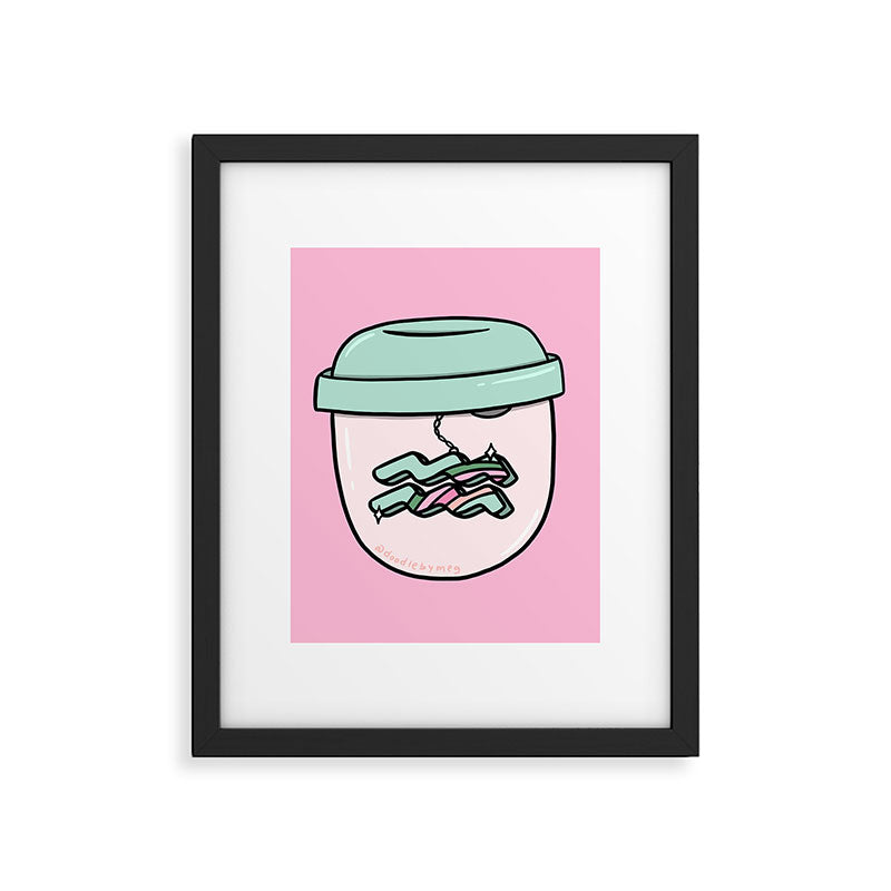 Aquarius Keychain Framed Art Print Gallery Image 6