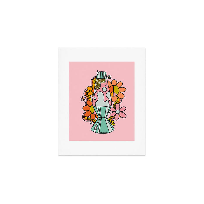 Aquarius Lava Lamp Art Print Gallery Image 1