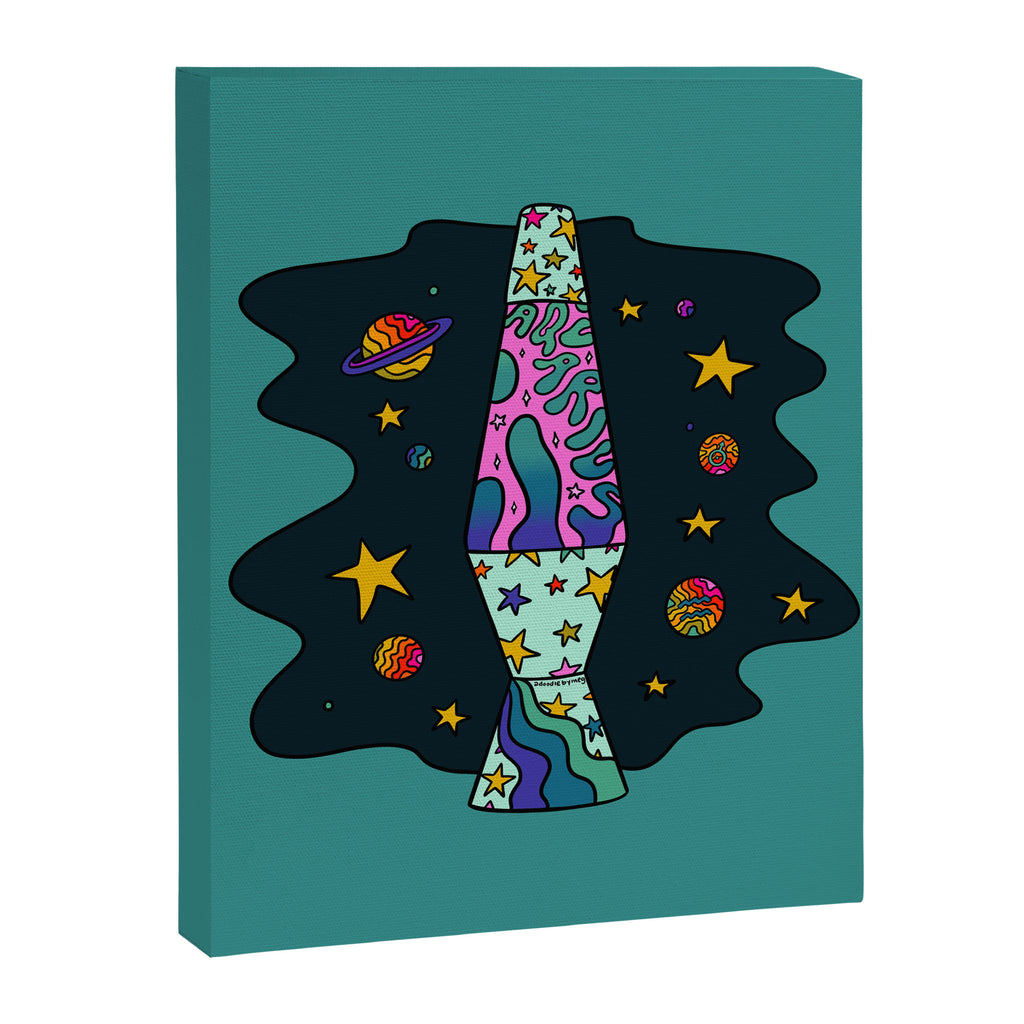 Aquarius Lava Lamp Canvas Print Gallery Image 8
