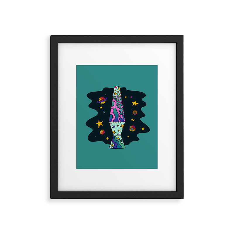Aquarius Lava Lamp Framed Art Print Gallery Image 6