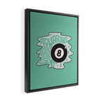 Aquarius Magic 8 Ball Framed Canvas Print Gallery Image 2