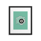Aquarius Magic 8 Ball Framed Art Print Gallery Image 6