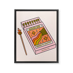 Aquarius Matchbox Framed Canvas Print Gallery Image 8