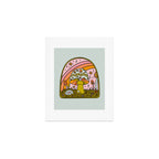 Aquarius Mushroom Art Print Gallery Image 1