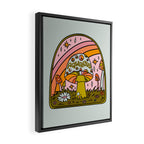 Aquarius Mushroom Framed Canvas Print Gallery Image 2