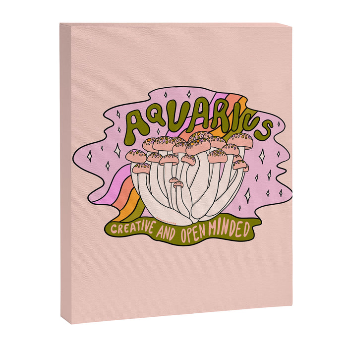 Aquarius Mushroom Canvas Print Gallery Image 1