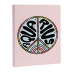 Aquarius Peace Sign Canvas Print Gallery Image 8